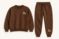 Chocolate Crewneck + Jogger Set