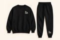 Black Crewneck + Jogger Set