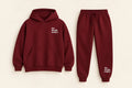 Burgundy Hoodie + Jogger Set