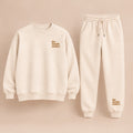 Ivory Crewneck + Jogger Set
